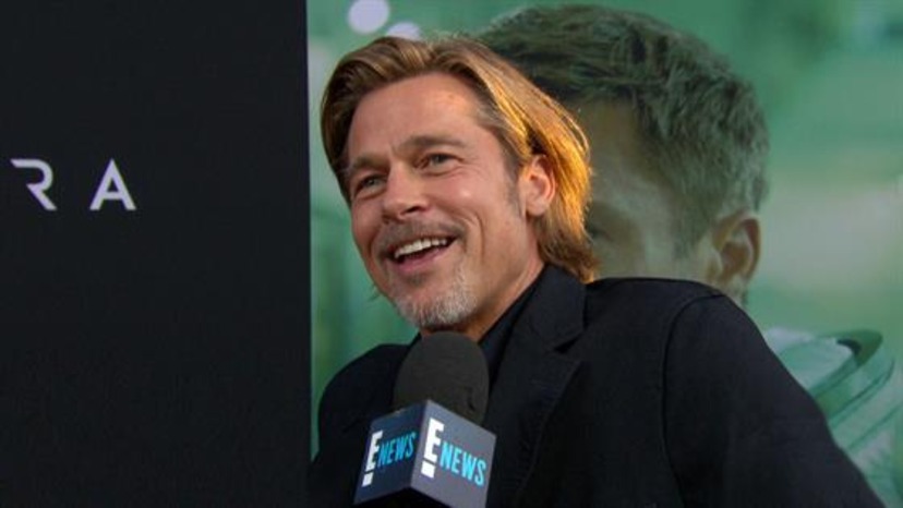 Brad Pitt Doesn T Want To Be At The Ad Astra Premiere E Online
